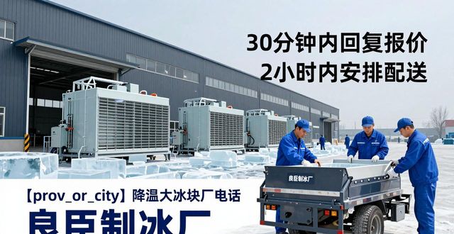 房山降温大冰块厂电话 良臣制冰厂